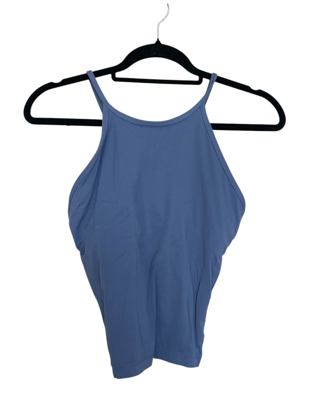 Lululemon High-Neck Tank Top in Slate Blue